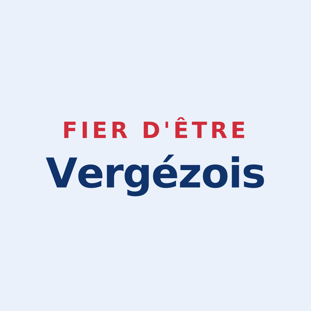 Sticker « Fier d'être Vergézois » — design pour Vergèze