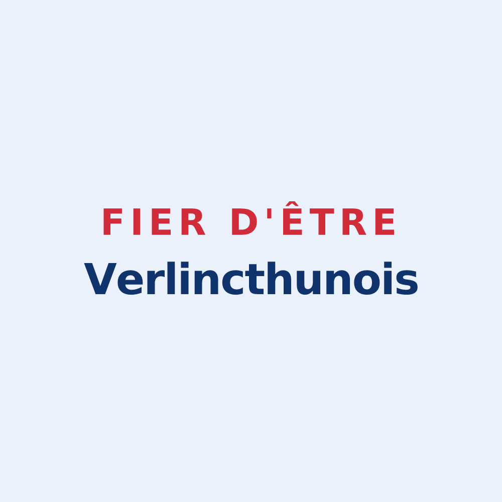 Sticker « Fier d'être Verlincthunois » — design pour Verlincthun