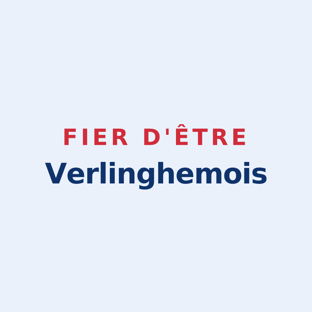 Sticker « Fier d'être Verlinghemois » — design pour Verlinghem
