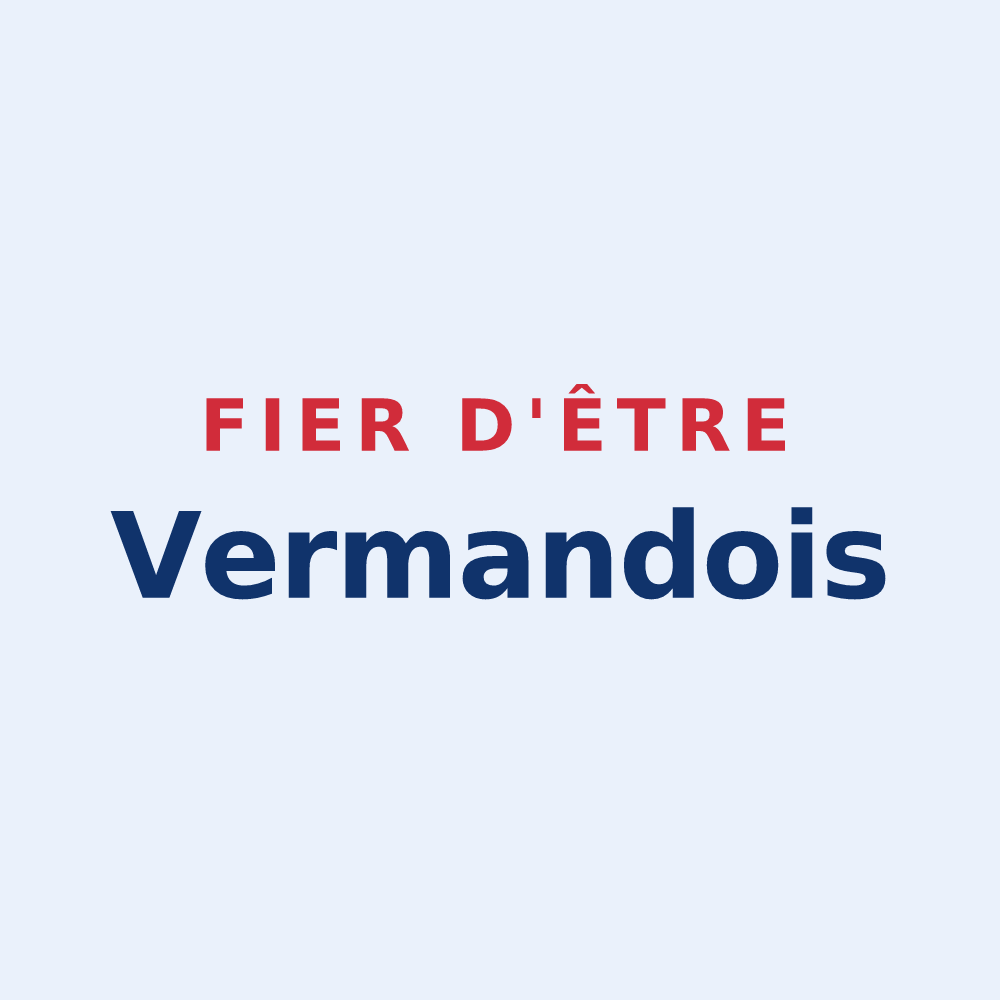 Sticker « Fier d'être Vermandois » — design pour Vermand
