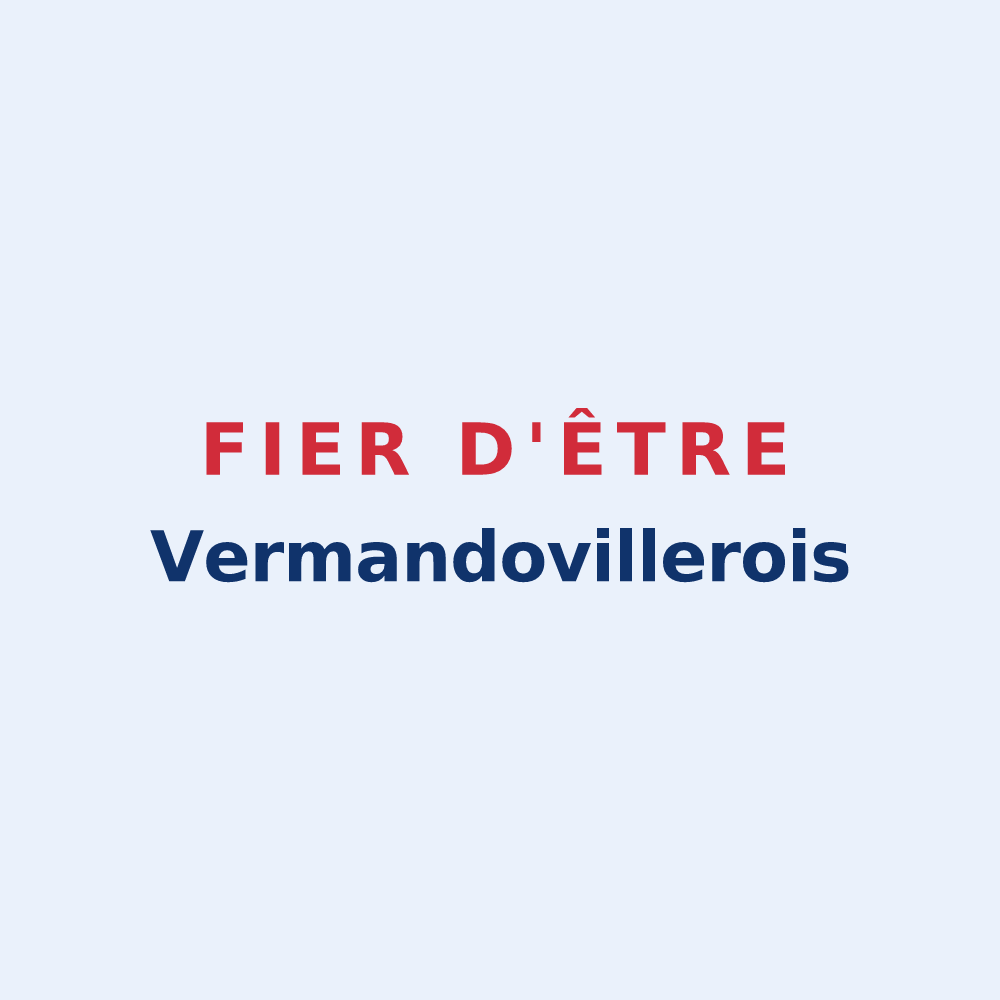 Sticker « Fier d'être Vermandovillerois » — design pour Vermandovillers