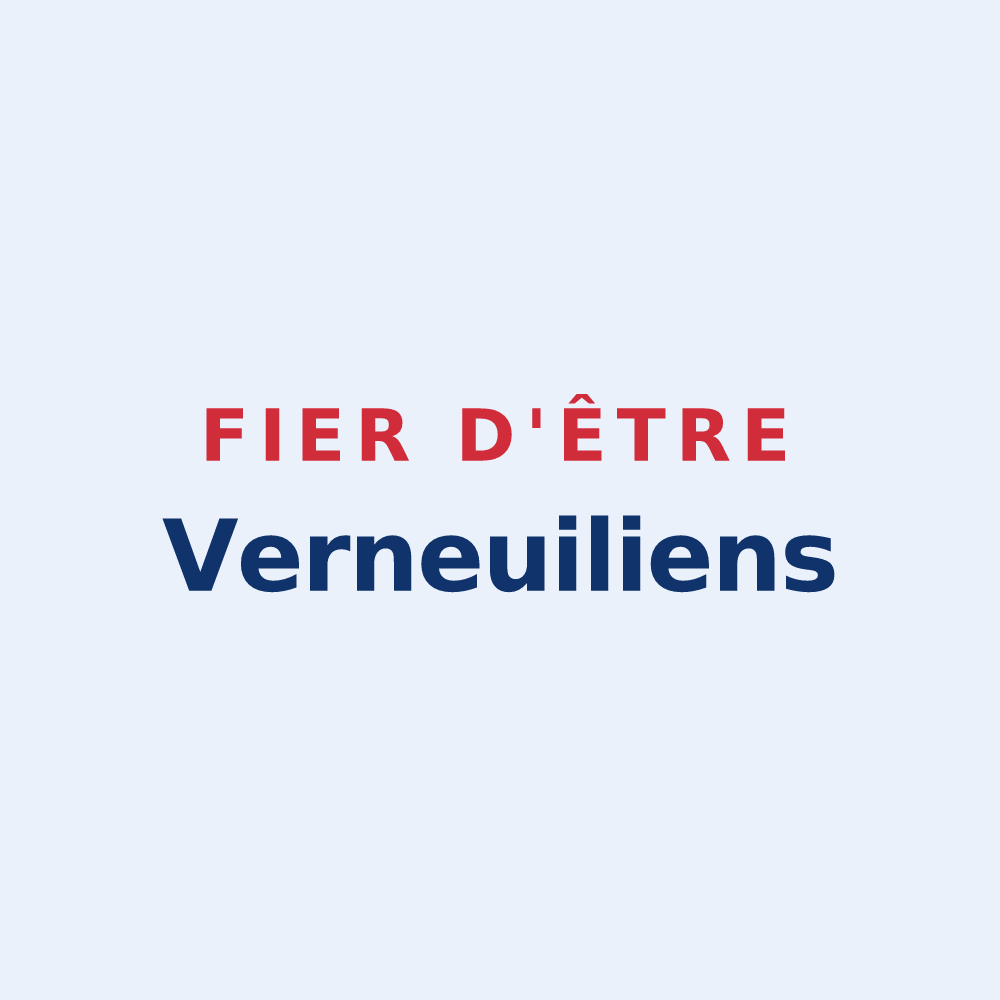 Sticker « Fier d'être Verneuiliens » — design pour Verneuil-le-Château