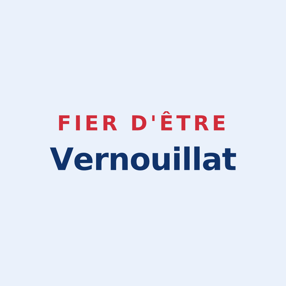 Sticker « Fier d'être Vernouillat » — design pour Verneuil