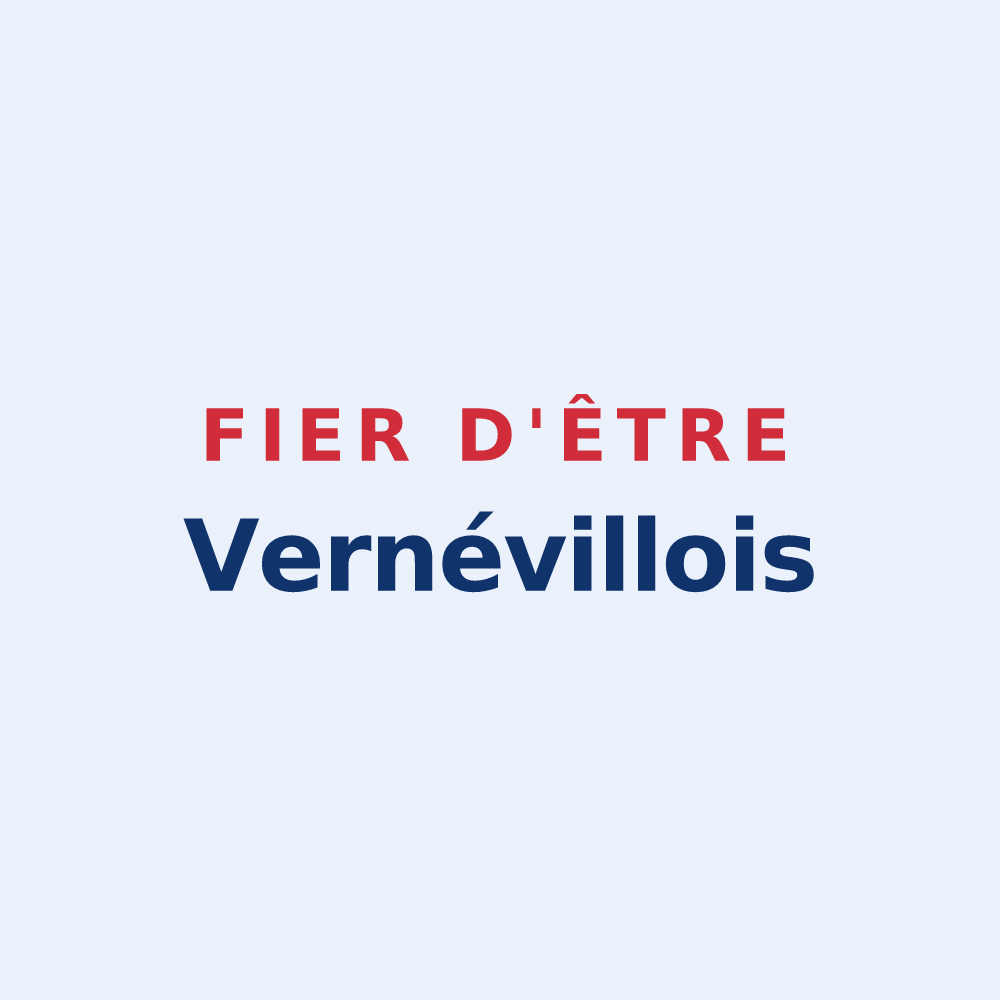 Sticker « Fier d'être Vernévillois » — design pour Vernéville