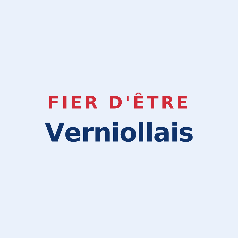 Sticker « Fier d'être Verniollais » — design pour Verniolle