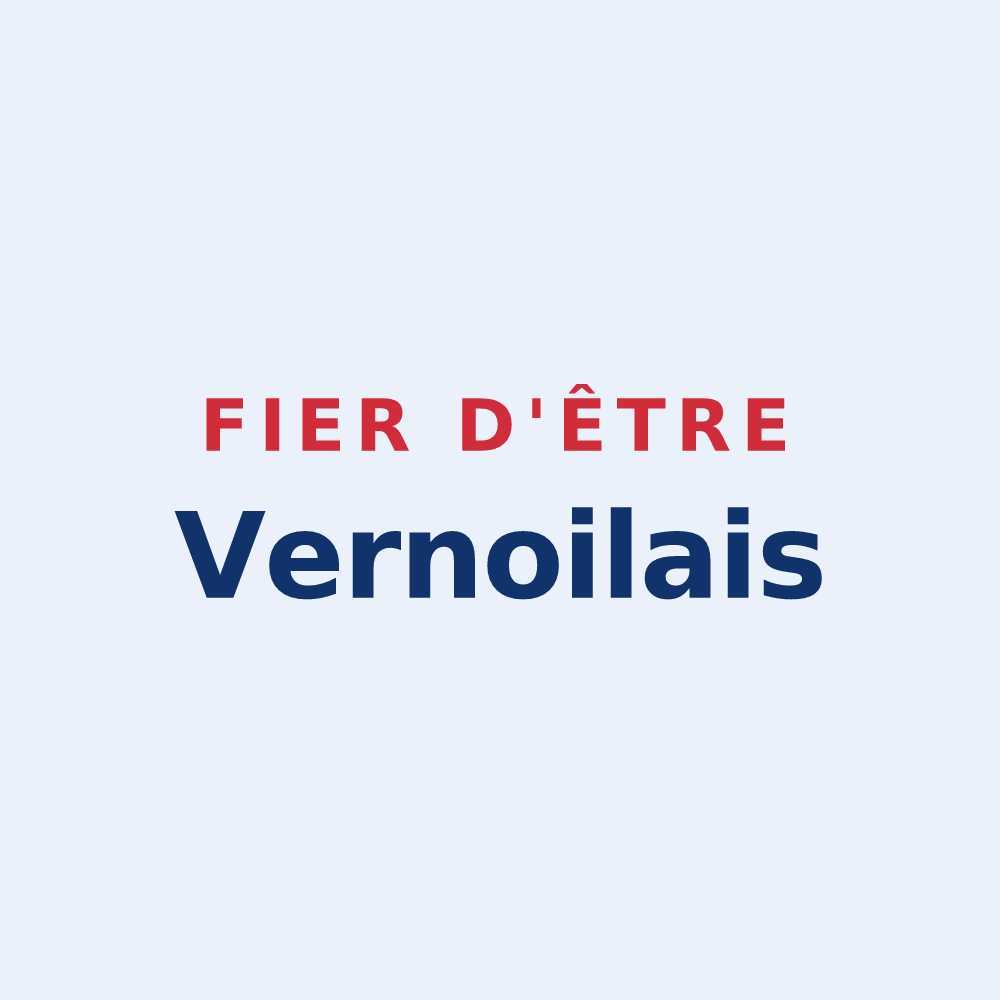 Sticker « Fier d'être Vernoilais » — design pour Vernoil-le-Fourrier