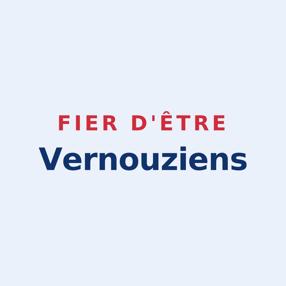 Sticker « Fier d'être Vernouziens » — design pour Vernoux-en-Gâtine