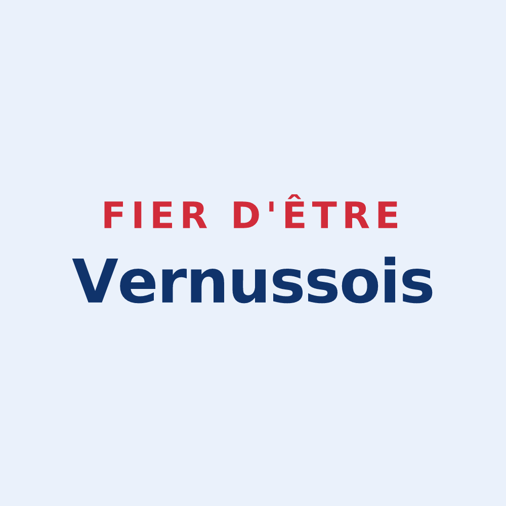Sticker « Fier d'être Vernussois » — design pour Vernusse