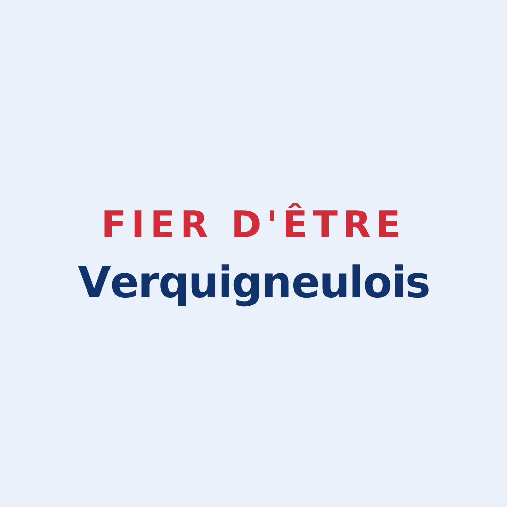 Sticker « Fier d'être Verquigneulois » — design pour Verquigneul