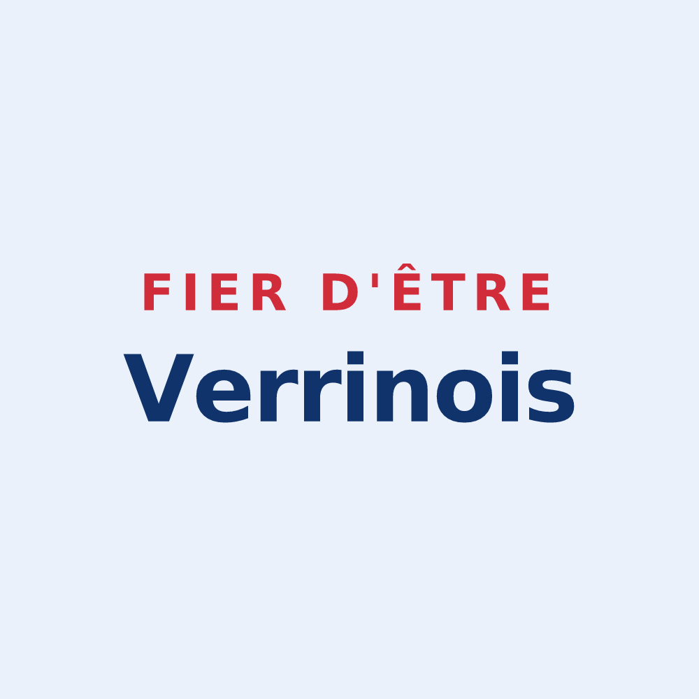 Sticker « Fier d'être Verrinois » — design pour Verrie