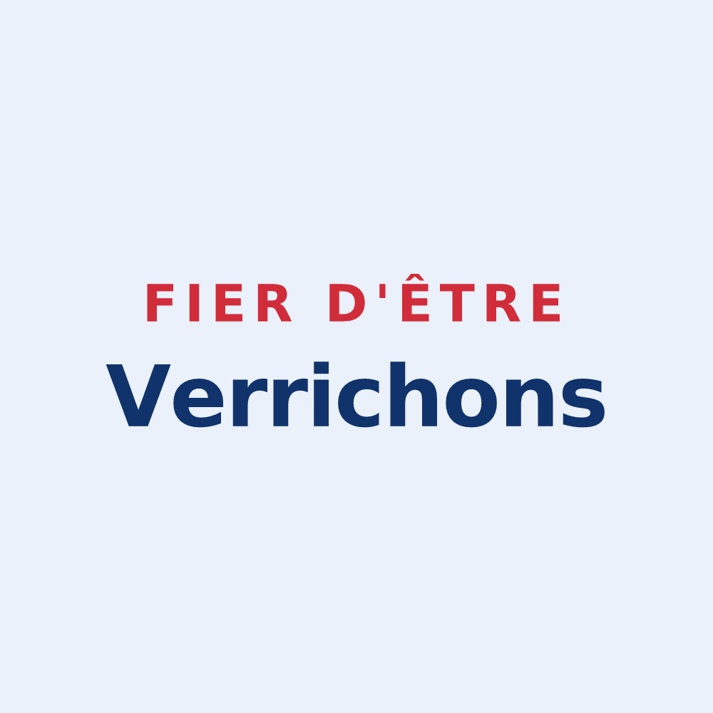 Sticker « Fier d'être Verrichons » — design pour Verrières