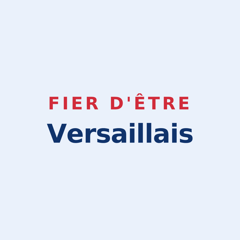 Sticker « Fier d'être Versaillais » — design pour Versailles