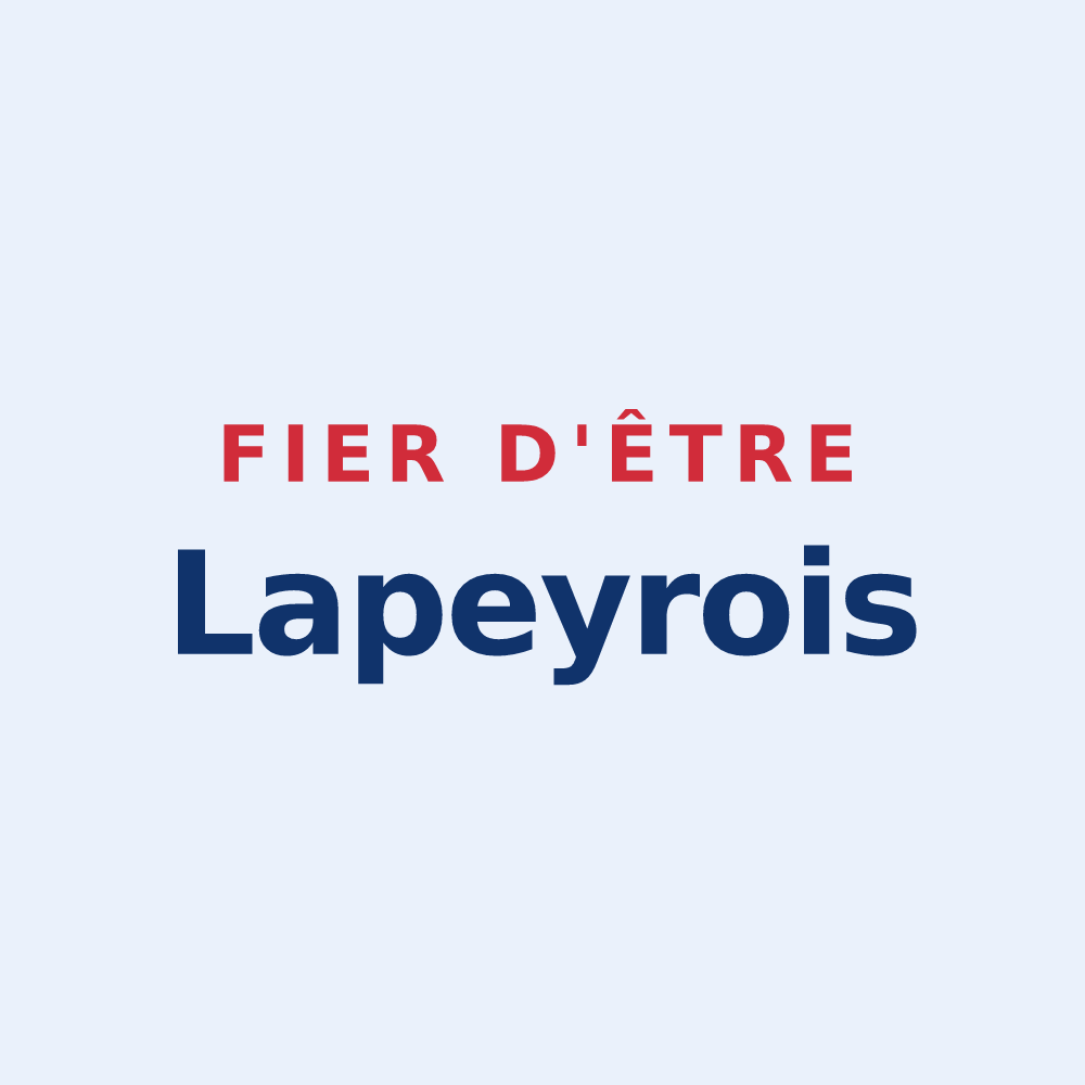 Sticker « Fier d'être Lapeyrois » — design pour Versols-et-Lapeyre