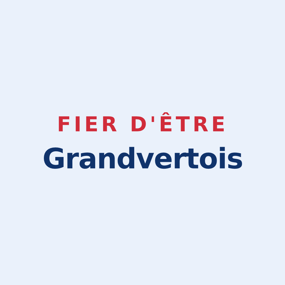 Sticker « Fier d'être Grandvertois » — design pour Vert-le-Grand
