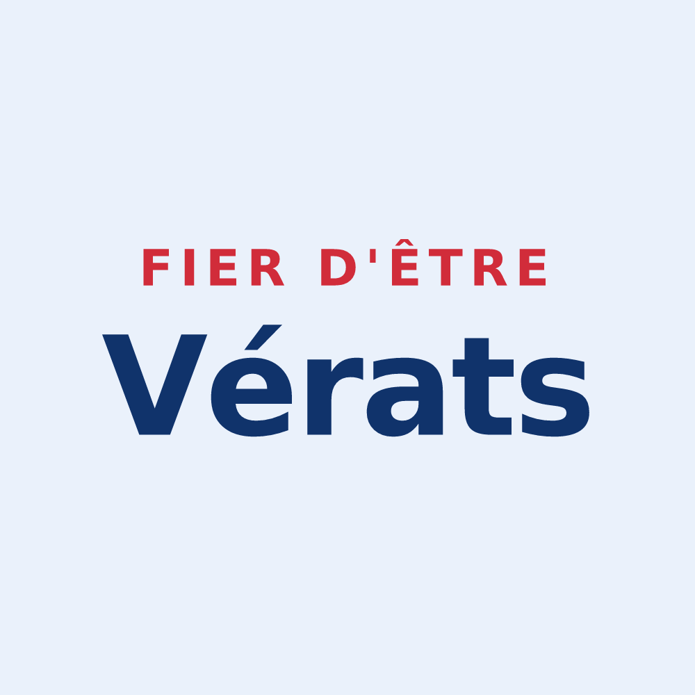 Sticker « Fier d'être Vérats » — design pour Vert-Toulon