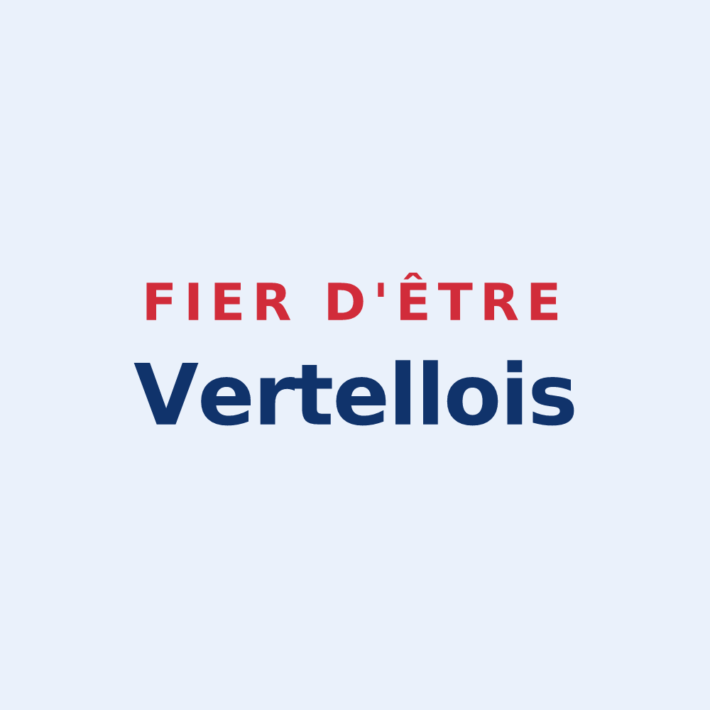 Sticker « Fier d'être Vertellois » — design pour Vertault