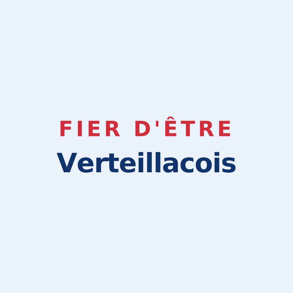Sticker « Fier d'être Verteillacois » — design pour Verteillac
