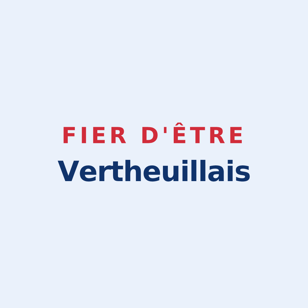 Sticker « Fier d'être Vertheuillais » — design pour Vertheuil