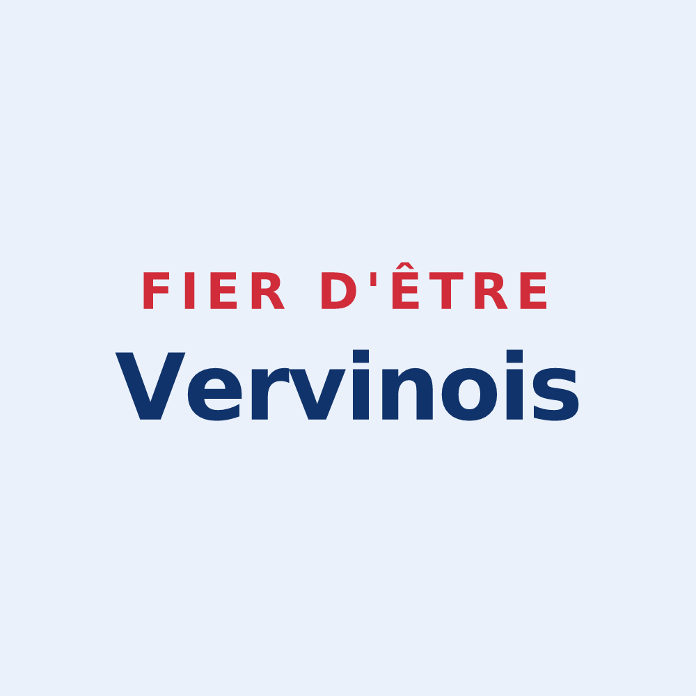 Sticker « Fier d'être Vervinois » — design pour Vervins