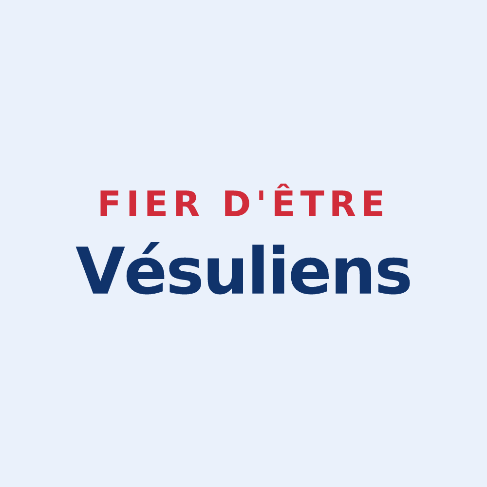 Sticker « Fier d'être Vésuliens » — design pour Vesoul