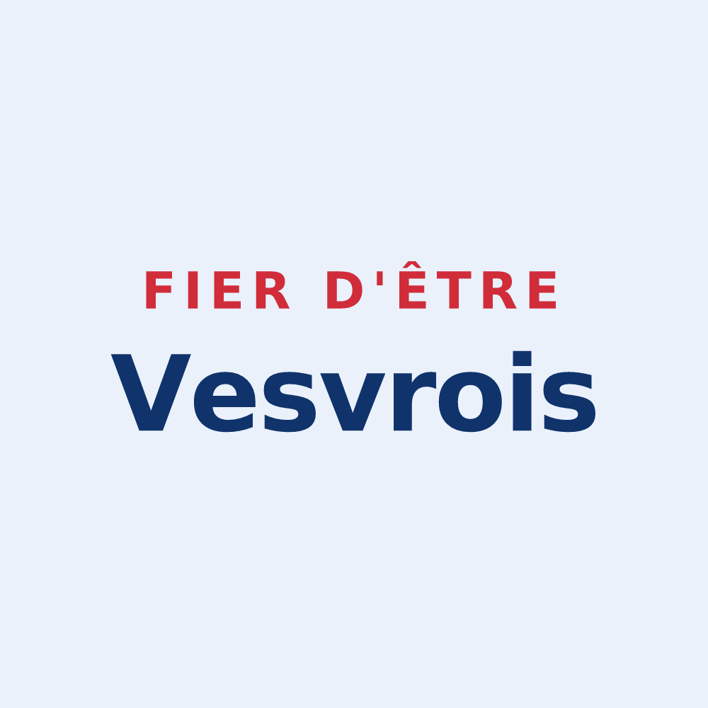 Sticker « Fier d'être Vesvrois » — design pour Vesvres-sous-Chalancey