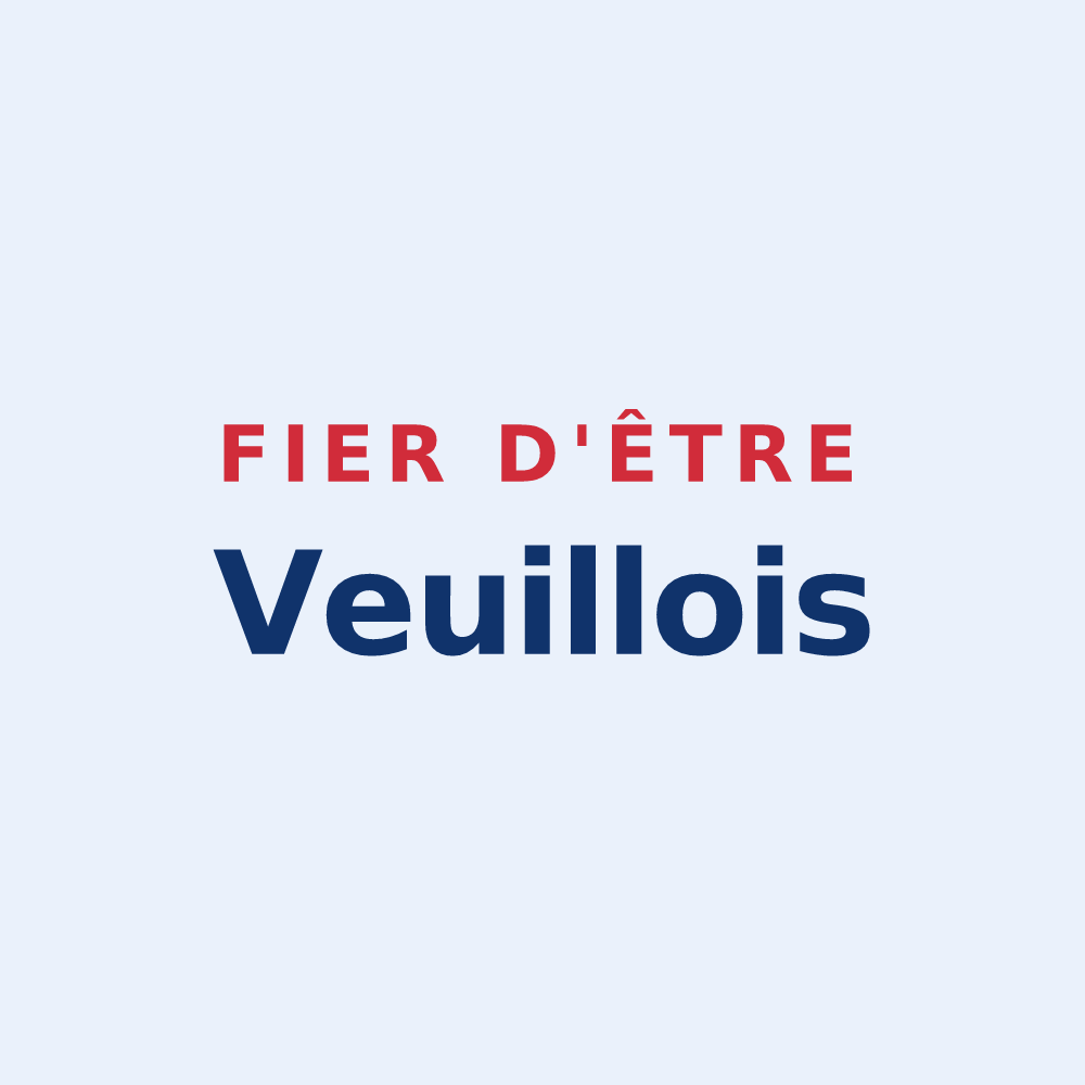 Sticker « Fier d'être Veuillois » — design pour Veuil