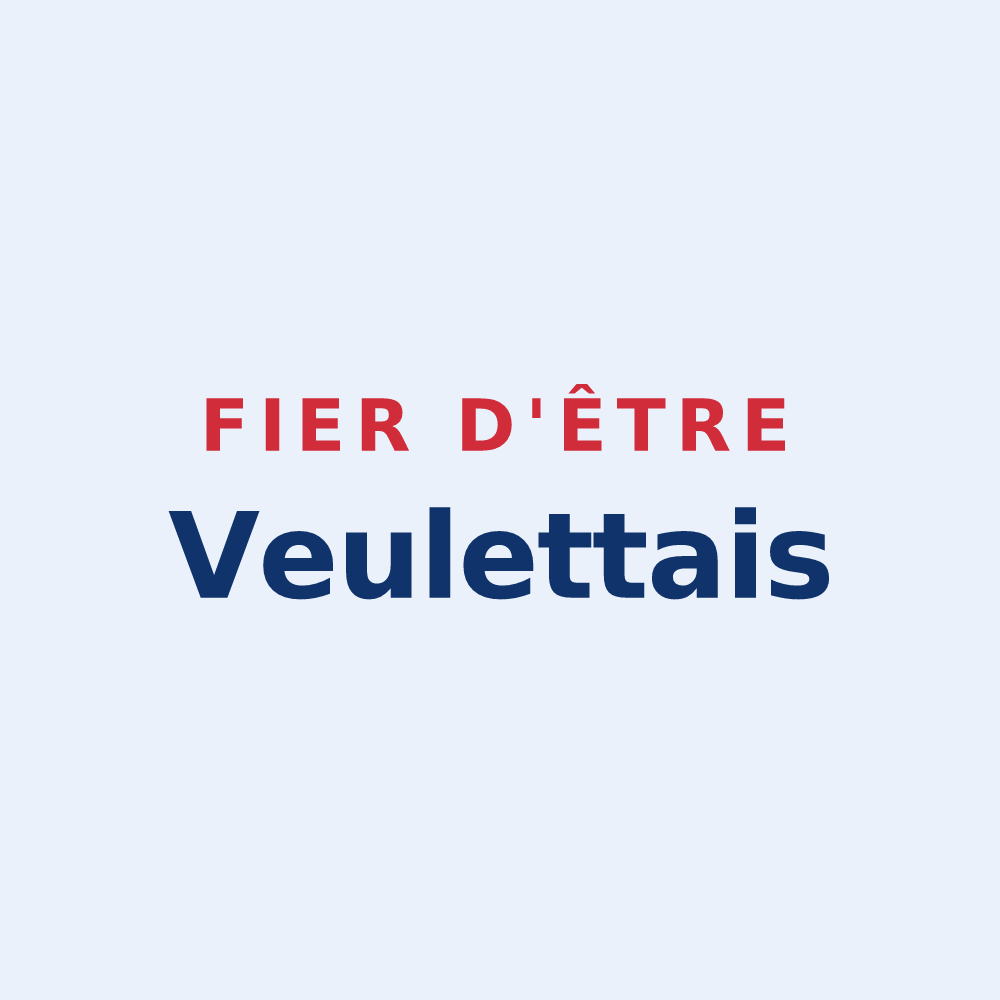 Sticker « Fier d'être Veulettais » — design pour Veulettes-sur-Mer