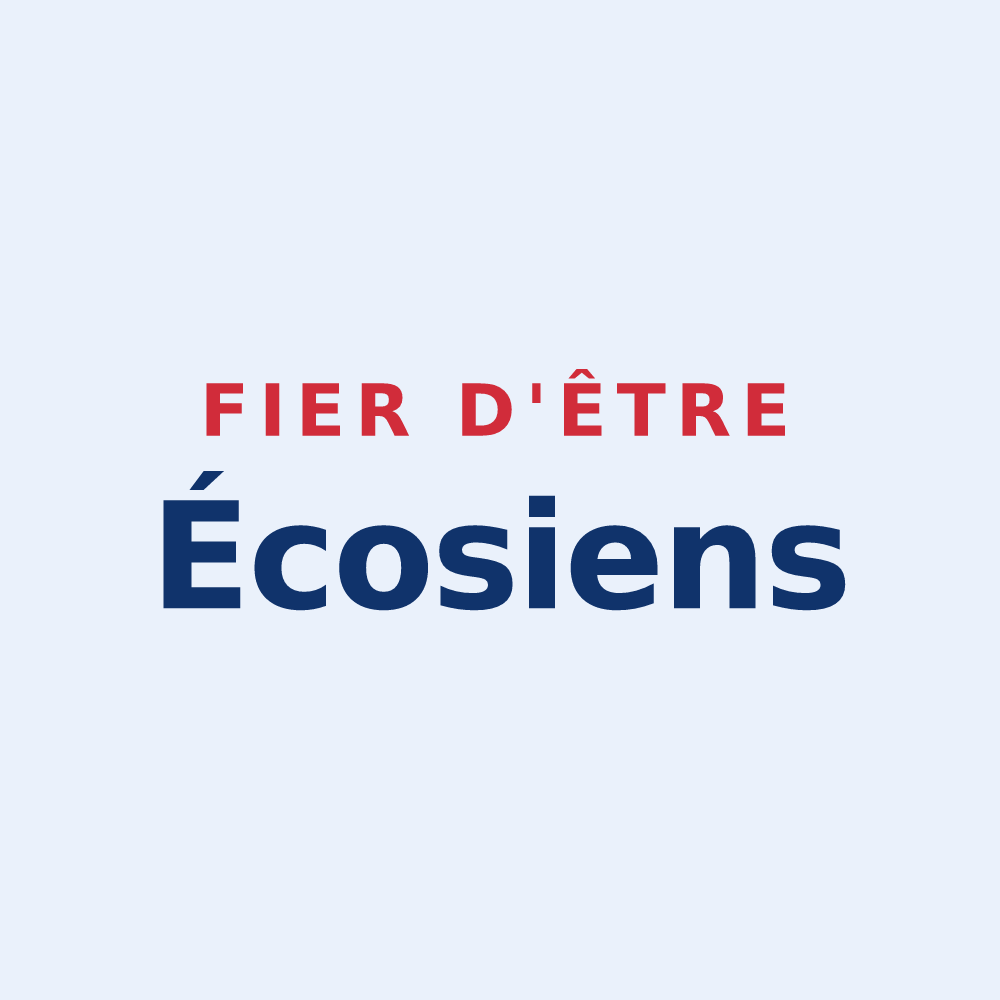 Sticker « Fier d'être Écosiens » — design pour Vexin-sur-Epte