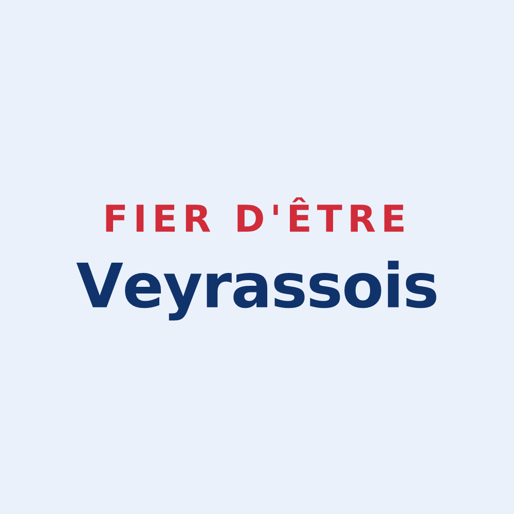 Sticker « Fier d'être Veyrassois » — design pour Veyras