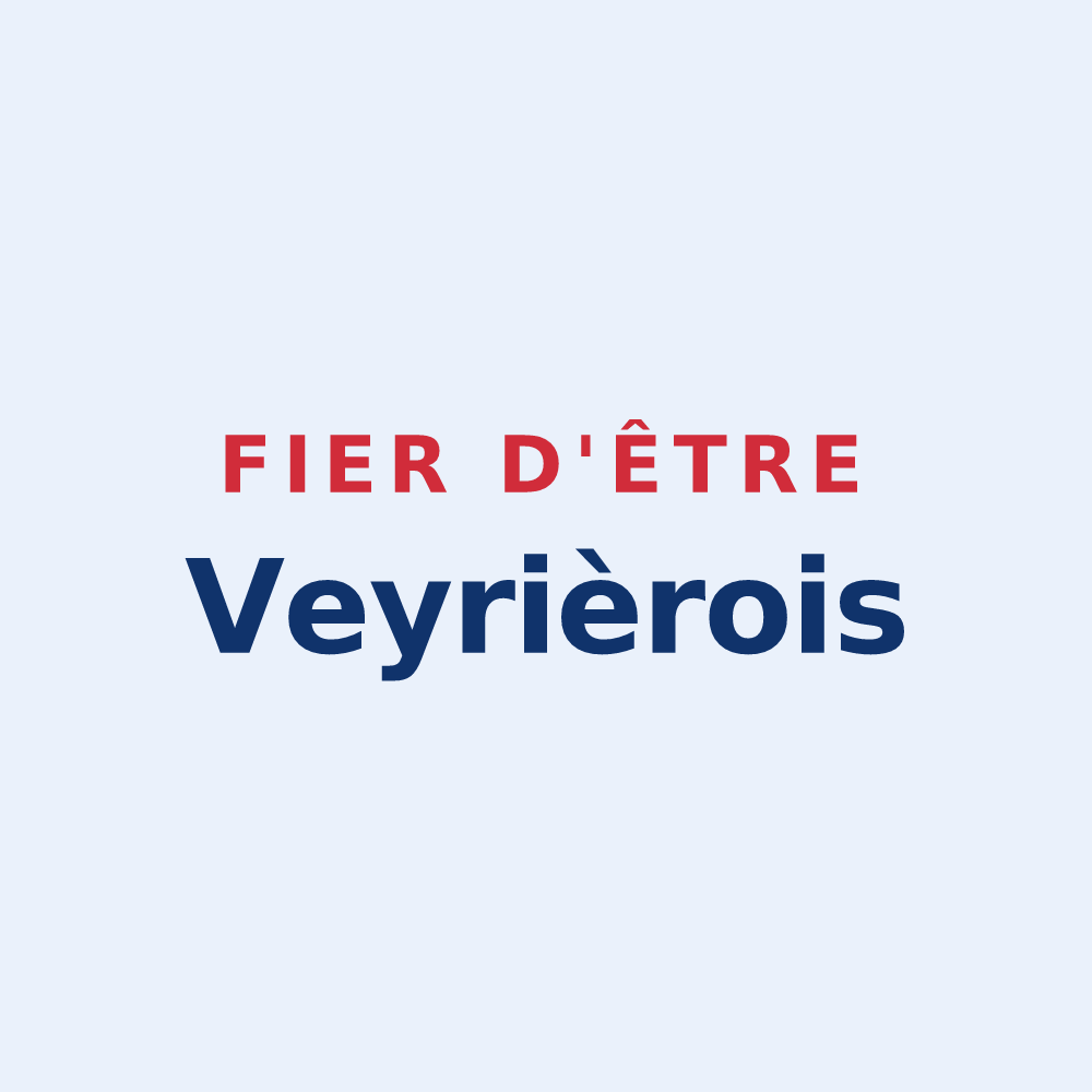 Sticker « Fier d'être Veyrièrois » — design pour Veyrières