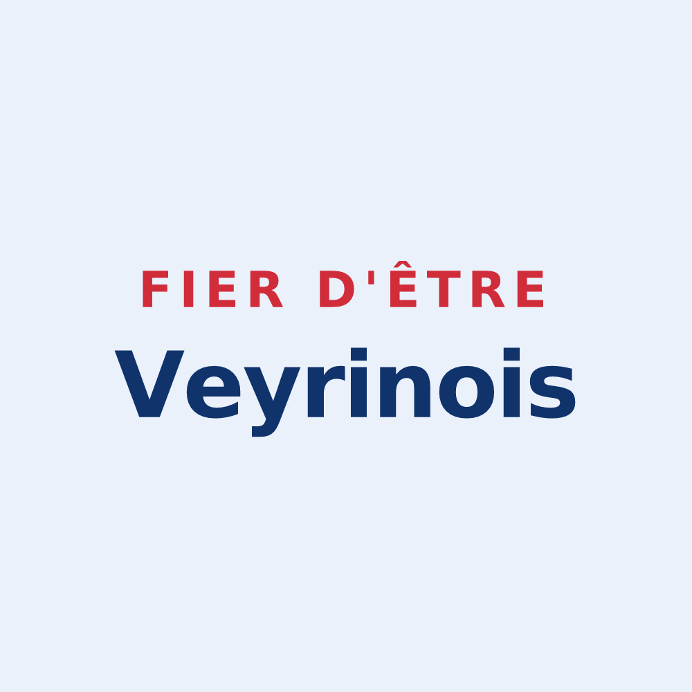Sticker « Fier d'être Veyrinois » — design pour Veyrines-de-Vergt