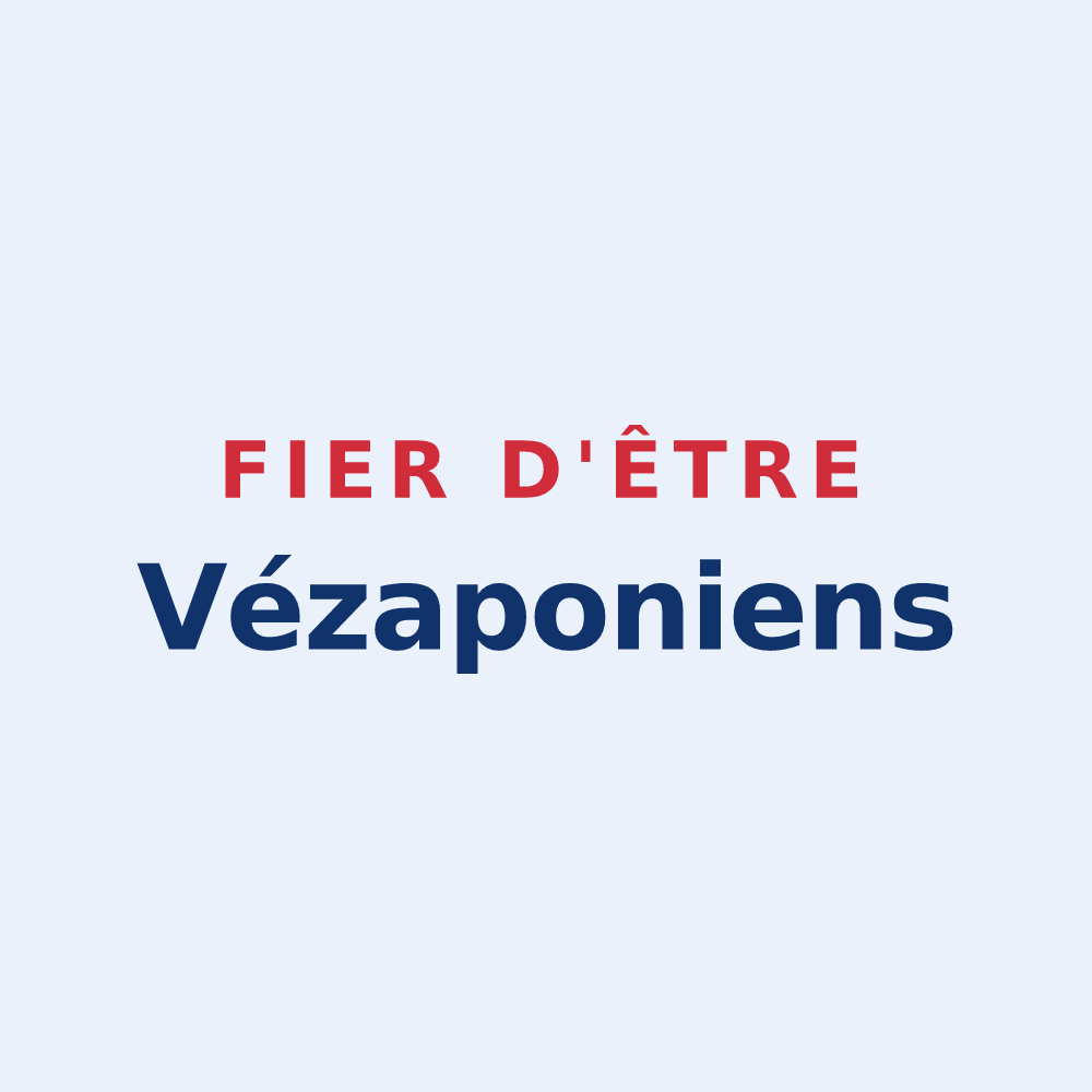 Sticker « Fier d'être Vézaponiens » — design pour Vézaponin