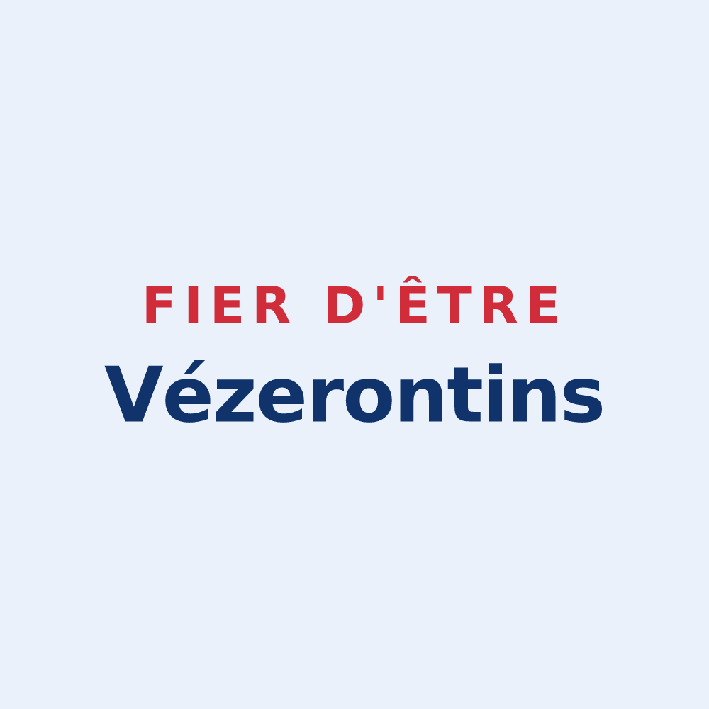 Sticker « Fier d'être Vézerontins » — design pour Vézeronce-Curtin