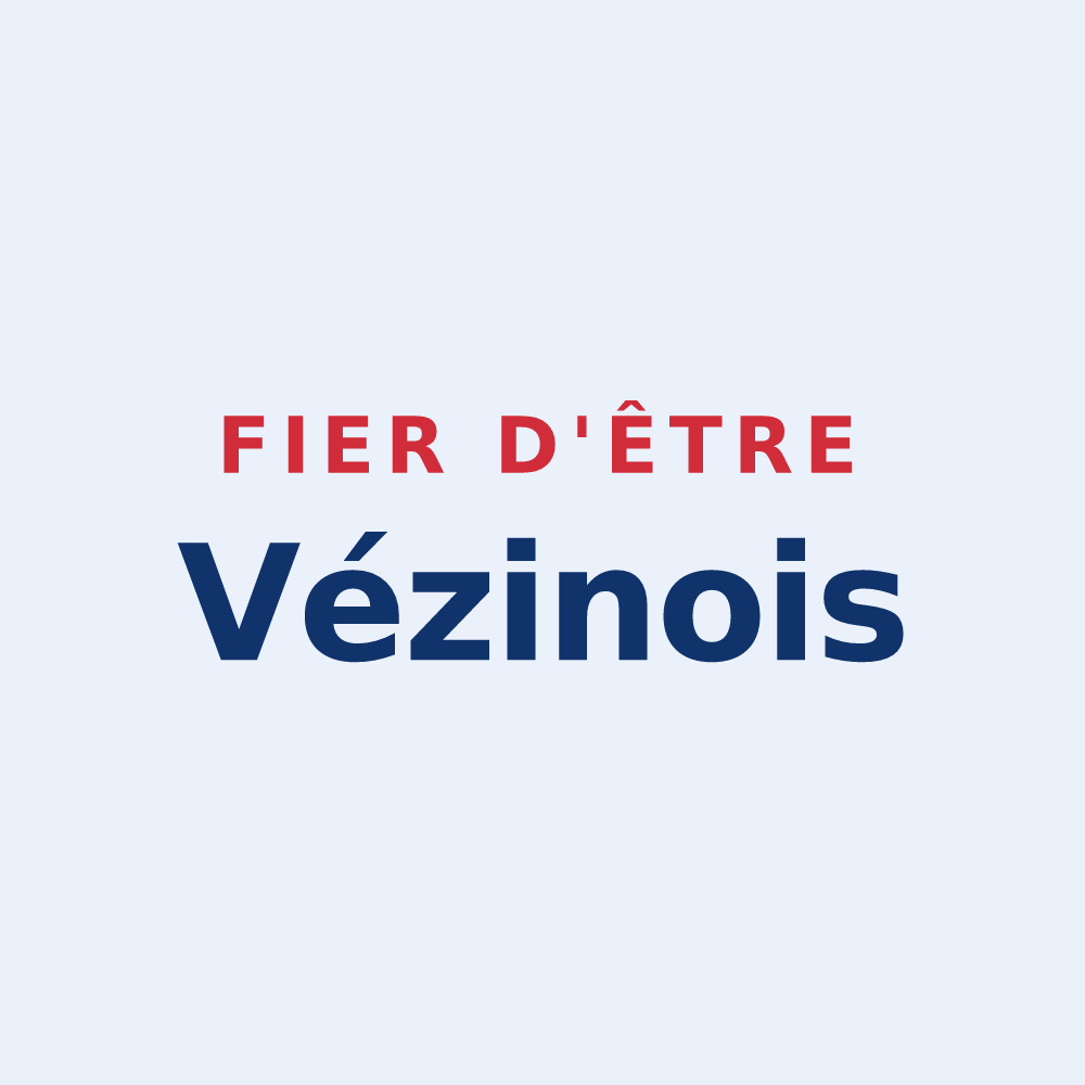 Sticker « Fier d'être Vézinois » — design pour Vézins-de-Lévézou