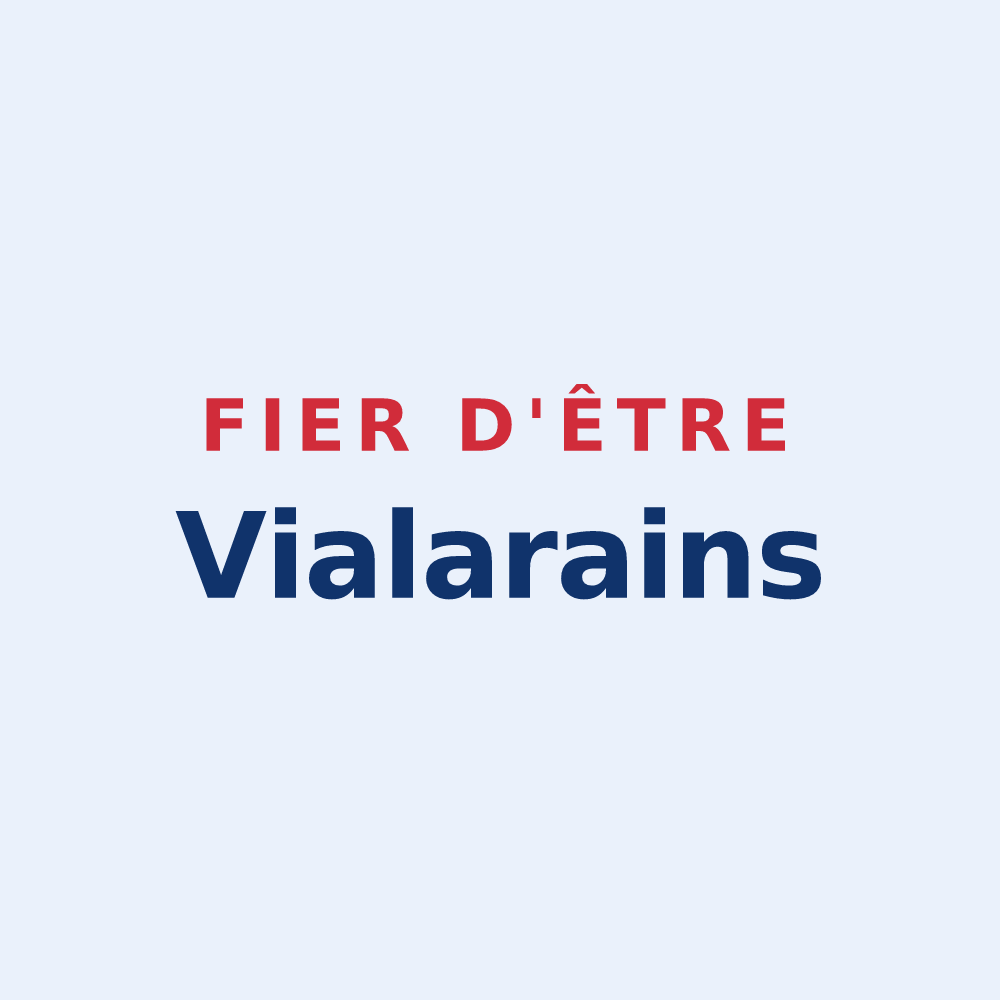 Sticker « Fier d'être Vialarains » — design pour Viala-du-Tarn