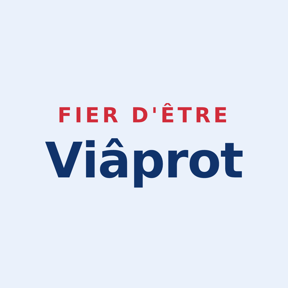 Sticker « Fier d'être Viâprot » — design pour Viâpres-le-Petit