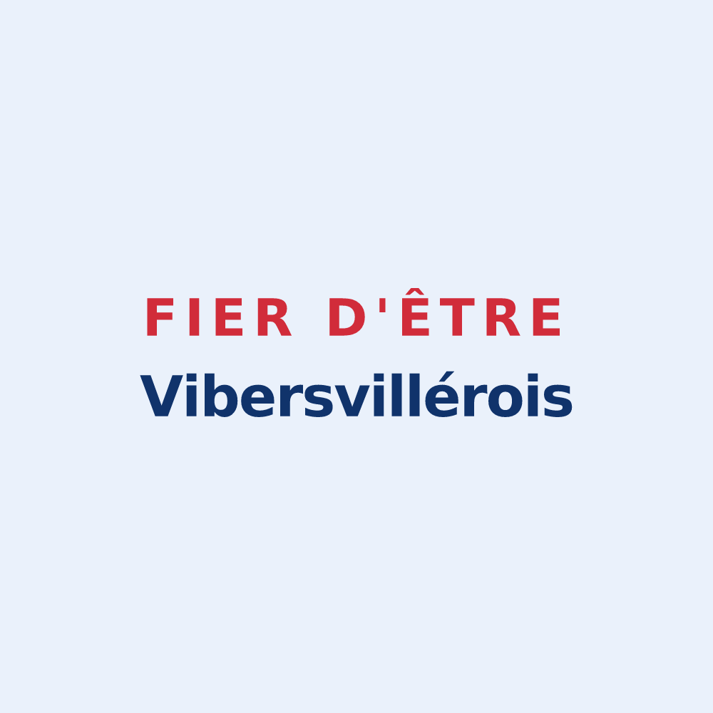 Sticker « Fier d'être Vibersvillérois » — design pour Vibersviller