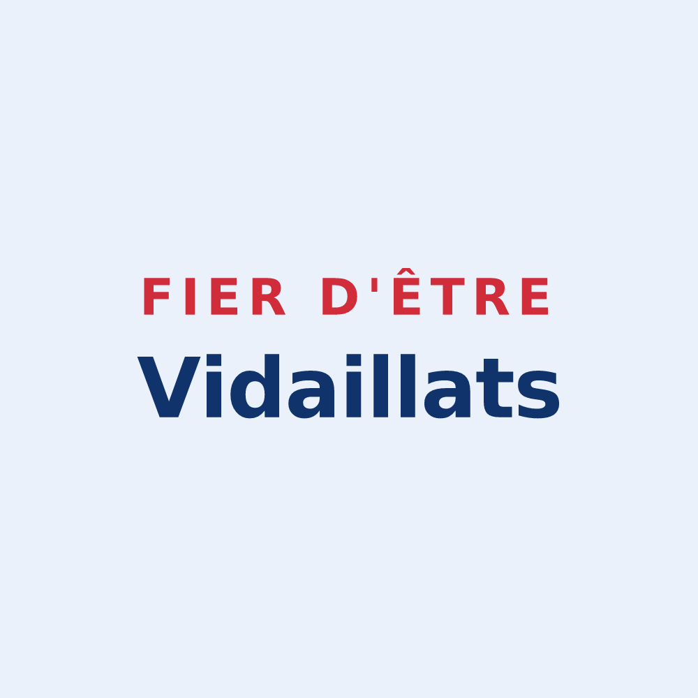 Sticker « Fier d'être Vidaillats » — design pour Vidaillat