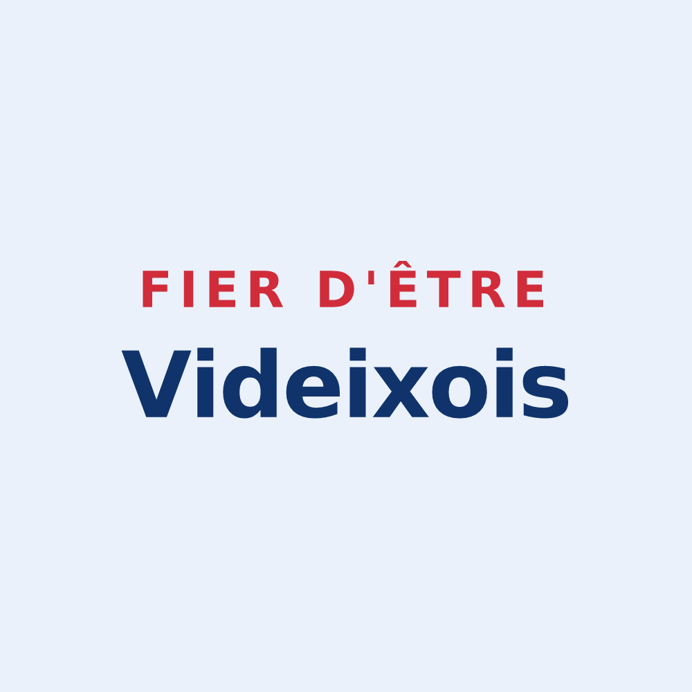 Sticker « Fier d'être Videixois » — design pour Videix