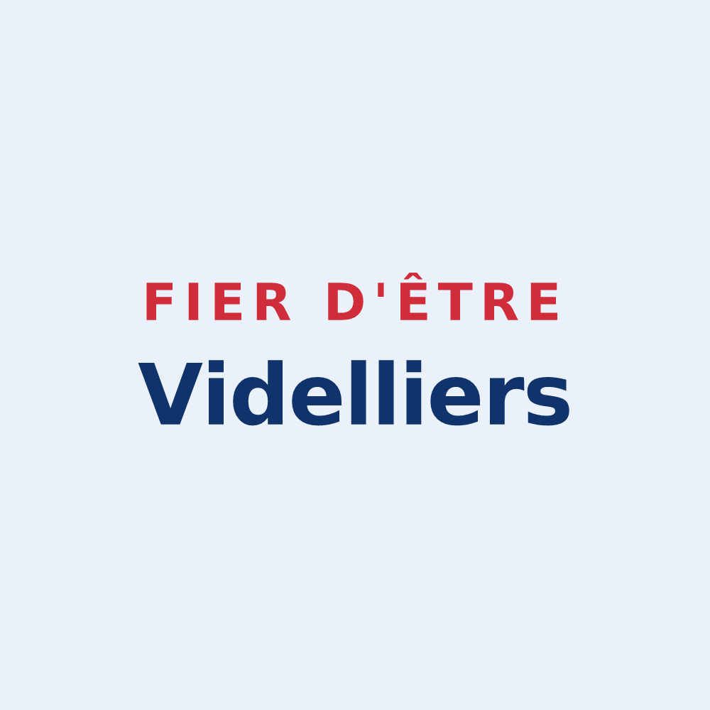 Sticker « Fier d'être Videlliers » — design pour Videlles