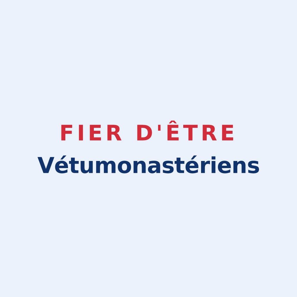 Sticker « Fier d'être Vétumonastériens » — design pour Vieil-Moutier