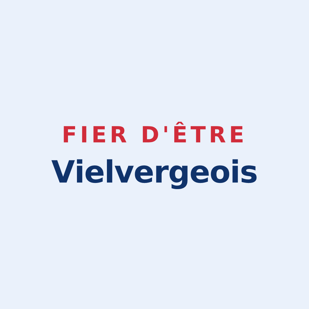 Sticker « Fier d'être Vielvergeois » — design pour Vielverge