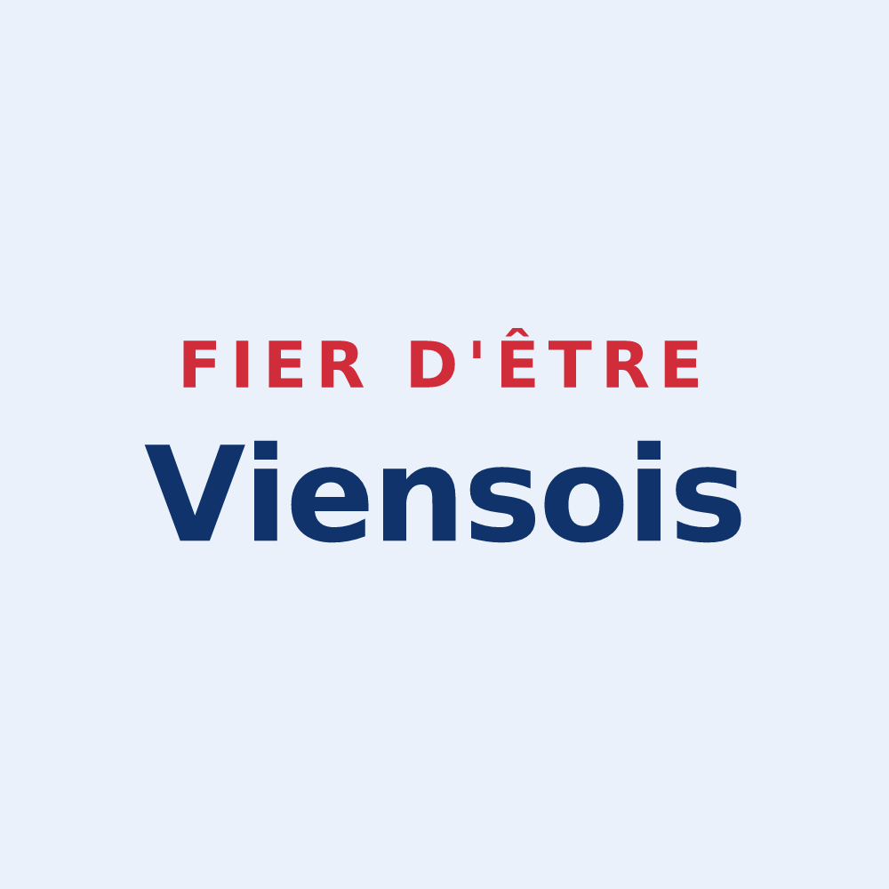 Sticker « Fier d'être Viensois » — design pour Viens