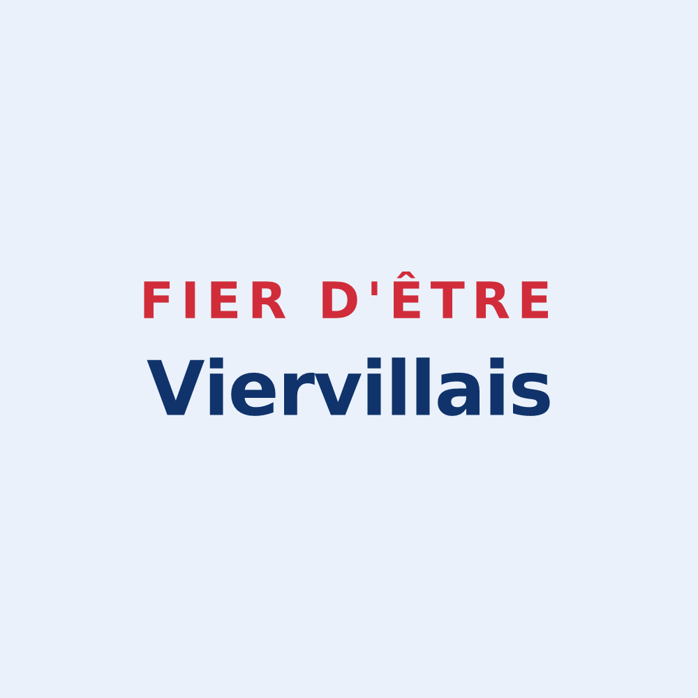 Sticker « Fier d'être Viervillais » — design pour Vierville-sur-Mer