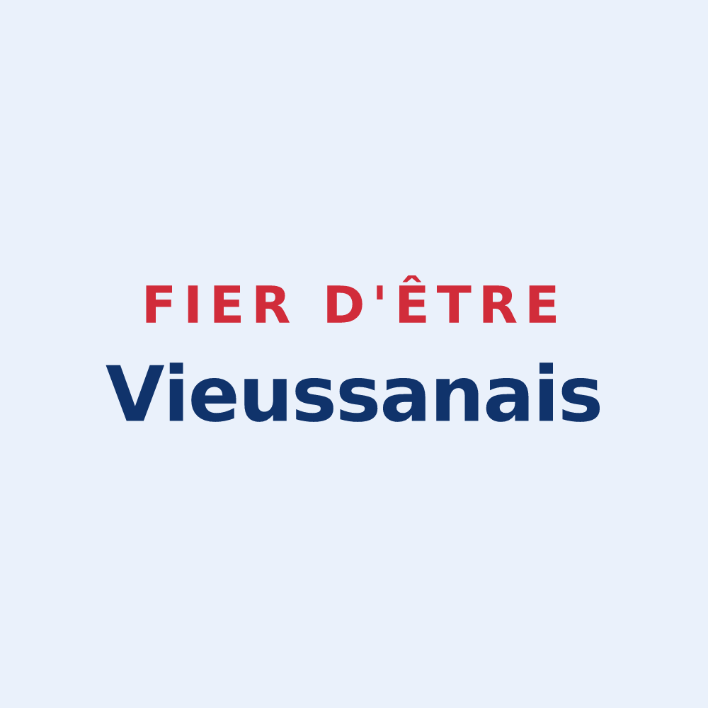 Sticker « Fier d'être Vieussanais » — design pour Vieussan
