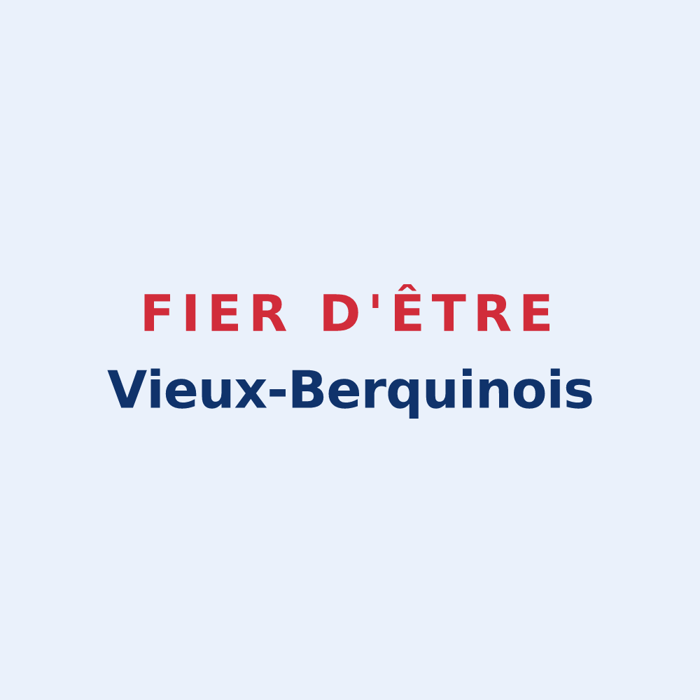 Sticker « Fier d'être Vieux-Berquinois » — design pour Vieux-Berquin