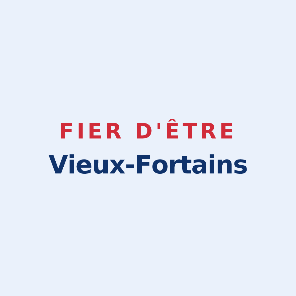 Sticker « Fier d'être Vieux-Fortains » — design pour Vieux-Fort