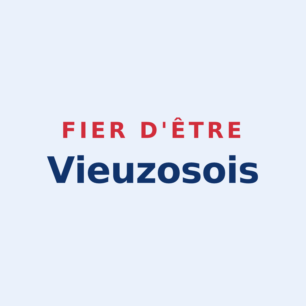 Sticker « Fier d'être Vieuzosois » — design pour Vieuzos