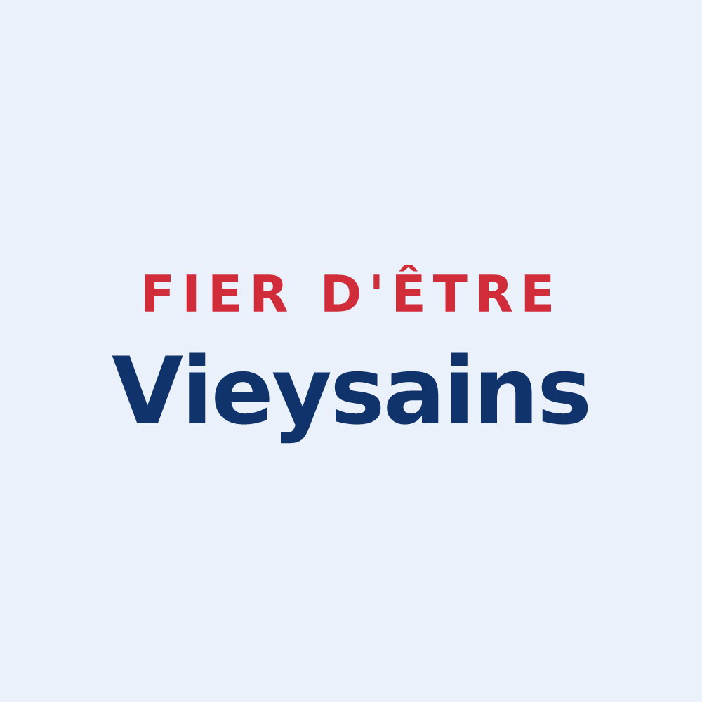 Sticker « Fier d'être Vieysains » — design pour Viey