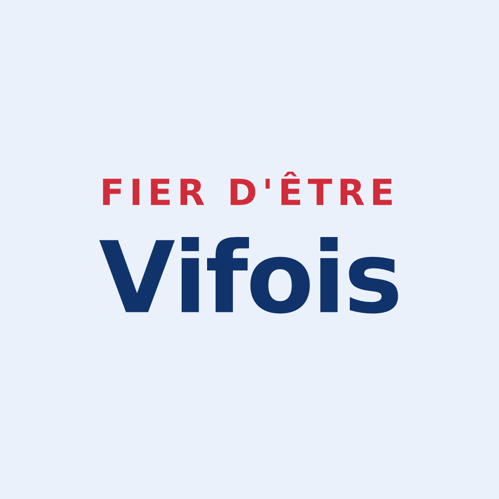 Sticker « Fier d'être Vifois » — design pour Vif